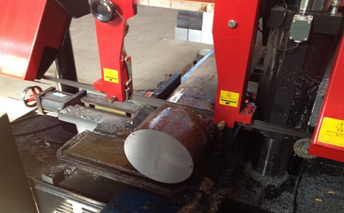 宾阳卧式带锯床加工时出现明显振荡如何排查？